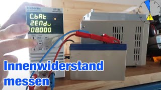 Innenwiderstand richtig messen KunKin KP184 Tutorial [upl. by Ymac431]