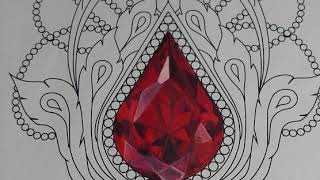 How to Paint Realistic Gemstones [upl. by Arahs48]