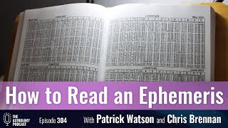 How to Read an Ephemeris for Astrology [upl. by Ardrey]