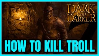 How To Kill Troll Dark And Darker FULL GUIDE [upl. by Edik731]