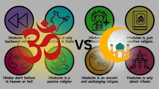 Every Hinduism vs Islam Differences 2024  A Comparative Study Explained [upl. by Elocin]