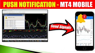 How to Setup MT4MT5 Push Notifications  Send Signals Alerts from MetaTrader PC to Mobile Phones [upl. by Dviad]