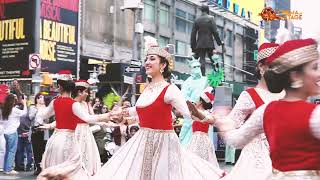 MughaleAzam The Musicals Prelude Screening At Times Square  Flashmob  North America Tour [upl. by Vasiliu]