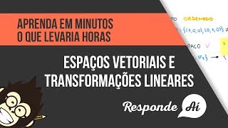 Espaços Vetoriais e Transformações Lineares  Expressão Analítica da TL  Exercício [upl. by Llerej241]