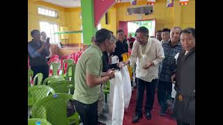 Kalimpong Tibetan community welcome Sikyong Penpa Tsering La Mane lhakhang [upl. by Ranique711]