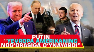 Yevropa Amerikaning nogorasiga oynayabdi  Putin fikratuz [upl. by Ryder]