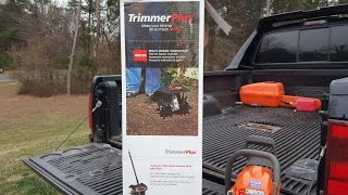 Trimmer Plus GC720 Garden Cultivator Tiller Review and Demo [upl. by Guthrey]