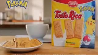 Tosta Rica Pokémon Anuncio de Cuétara [upl. by Enelez]