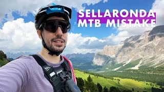 Unforgettable Dolomites MTB Adventure Sellaronda Fail amp Sassolungo Bike Parks Best Trails [upl. by Vial]