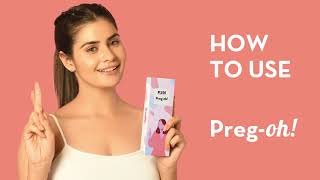 How To Use Pregoh  Midstream Pregnancy Test Kit  Hassle Free  Maximum Hygiene [upl. by Ydroj348]