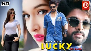 Main Hoon Lucky The Racer New South Blockbuster Hindi Dub Action Movie  Allu Arjun Shruti saloni [upl. by Rratsal]