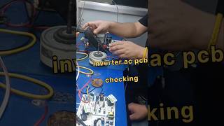 Inverter ac E6 error code solving part1 acpcbrepairingcourse delhi airconditioner [upl. by Nauqes]