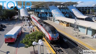 TOUR  A Two Minute Tour of Millbrae Caltrain and BART Station [upl. by Virgy733]