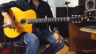 bistro fada Tutorial Stephane Wrembel midnight in paris woody allen played by Franco Speciale nota b [upl. by Zumstein814]