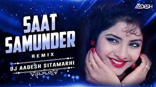 Saat Samundar  Club Mix  Dj Aadesh  Old Bollywood Dance Remix Video Song Divya Bharti  Vishwatma [upl. by Lunnete158]