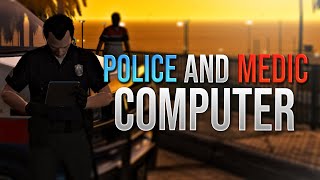 Police and Medic MDT  Computer ESXQB  FiveM Script Showcase [upl. by Meri]