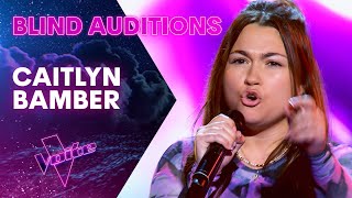 Caitlyn Bamber Sings A Track By Coach Guy Sebastian  The Blind Auditions  The Voice Australia [upl. by Yerdna819]