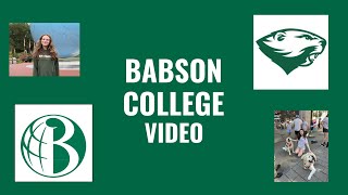 Babson College Video Supplement [upl. by Herschel806]