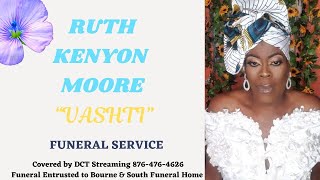 Ruth Moore Funeral Service [upl. by Leinad891]