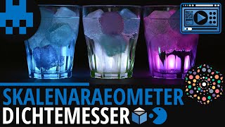 Skalenaräometer Dichtemesser│Physik Lernvideo Learning Level Up [upl. by Lianna602]