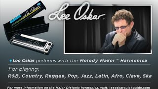 Lee Oskar Demonstrates  The Melody Maker Harmonica [upl. by Allemahs]