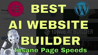 AI Website Builder Tutorial  10web AI  Wordpress  Elementor  Insane Speed [upl. by Raseda]