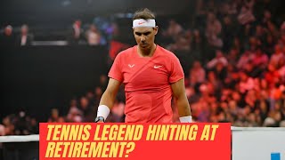 quotRafael Nadals TIMELY Repeat Is the Tennis Legend Hinting at Retirement 🚨quot [upl. by Anidem]