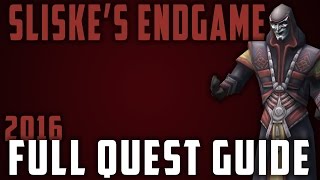 Runescape  Sliskes Endgame  Full Grandmaster Quest Guide [upl. by Cilegna]