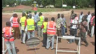 Visite de la Route KoudougouDedougou en chantier [upl. by Fillbert]