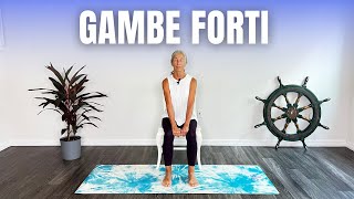 Yoga per Gambe Forti  Pratica con ItsEly Yoga [upl. by Freddi]