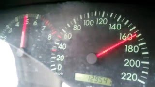 Toyota Corolla 16 terra top speed [upl. by Niamrahc31]