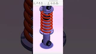 Rear Shock absorber Mechanism [upl. by Sokem]