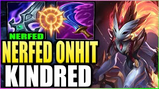 Nerfed Botrk Cannot Stop Onhit Kindred From Snowballing Onhit Kindred Is OP [upl. by Akli]