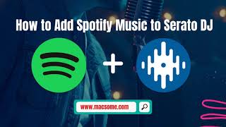 How to Add Spotify Music to Serato DJ Pro or Lite  Import Music from Spotify to Serato DJ [upl. by Siseneg]