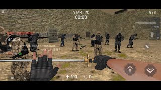 Kontra Multiplayer Fps  ZOMBIE MODE ANDROID GAMEPLAY ONLINE [upl. by Brucie176]