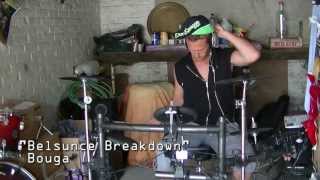 Belsunce breakdown  Bouga  Drum cover [upl. by Jone]