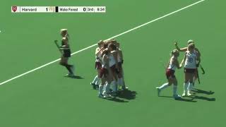 Highlights  No 8 Field Hockey at No 18 Wake Forest [upl. by Nwahser]