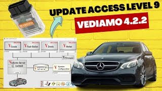 How to update Acces Level 9 for Vediamo 422  Mercedes Benz [upl. by Sapphira]