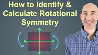 How to Identify and Calculate Rotational Symmetry [upl. by Llenol]