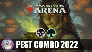 PEST COMBO 2022 MTG Arena  Standard Deck Tech  Gameplay [upl. by Eahsan756]