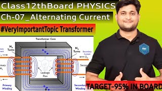 Transformer Step up amp Step Down Transformer Class12physics ACEMIBoardMitraPhysics [upl. by Ikiv]