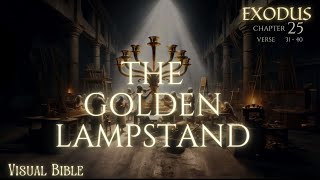 Exodus 25 3140  The Golden Lampstand  Menorah Animated Video  Visual Bible [upl. by Enileoj320]