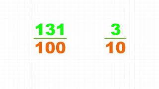 35 De fracción común a fracción decimal y viceversa [upl. by Benedicto360]