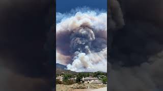 Apple Fire Plume Yucaipa CA 81 [upl. by Mylander]