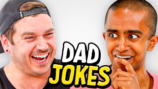 Dad Jokes  Dont laugh Challenge  Akila vs Matt  Raise Your Spirits [upl. by Lhamaj]