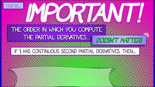 CalcBLUE 2  Ch 124  Derivatives amp Mixed Partials [upl. by Annaer]