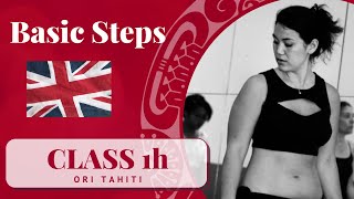 1h Tahitian dance class TUTO  11 Basic Steps [upl. by Accem845]