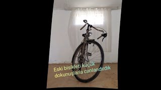 Eski bisikleti tertemiz yapıp onarım yaptık🚳🚲👍 [upl. by Snah634]