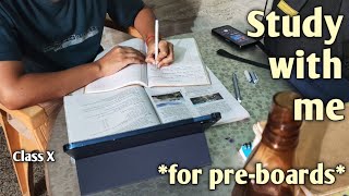 Study With Me for Preboards  CBSE Class 10th  Riya Choudhary [upl. by Oberheim]