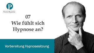 Wie fühlt sich Hypnose an [upl. by Northway729]